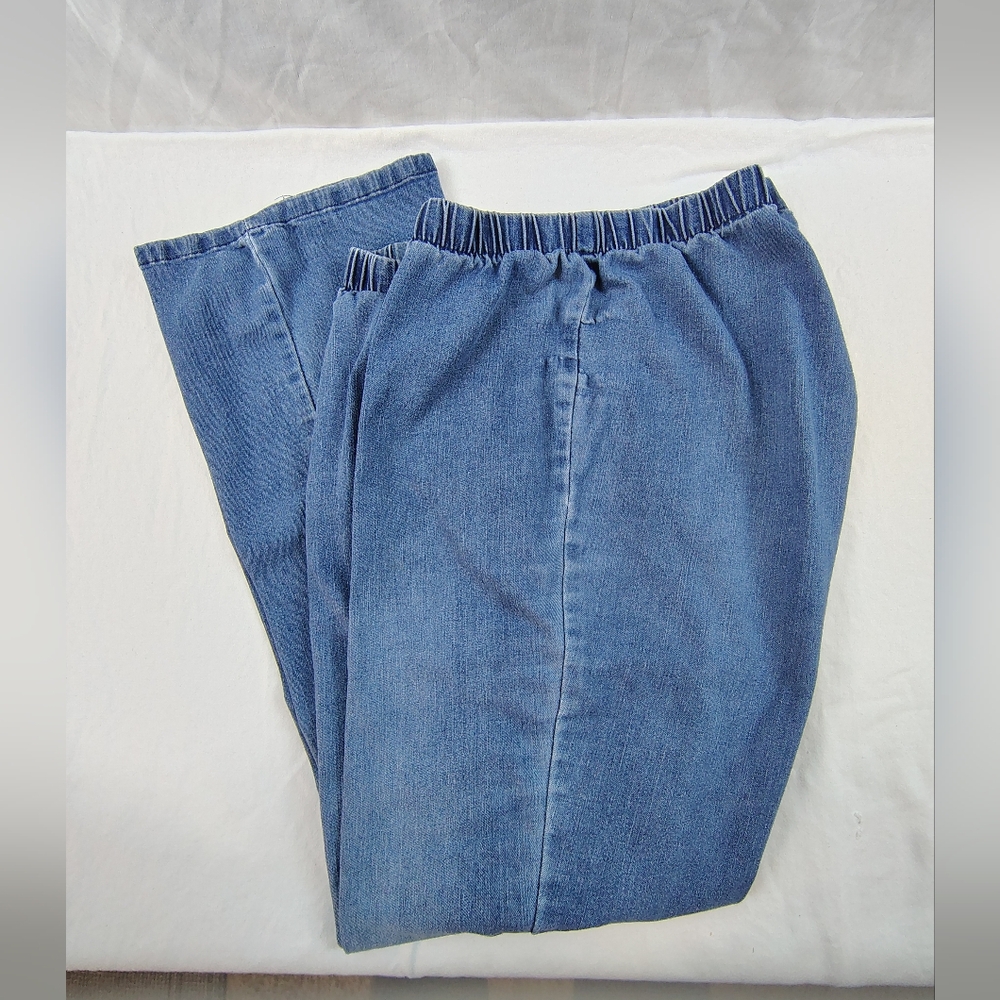 Denim 24/7 Blue Straight Leg Jeans
